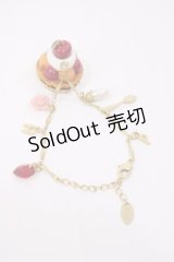 PINK HOUSE / ピンクハウスパーラ‐モチーフブレスレット  ゴールド H-25-11-08-1036-LO-AC-NS-ZH