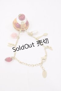 PINK HOUSE / ピンクハウスパーラ‐モチーフブレスレット  ゴールド H-25-11-08-1036-LO-AC-NS-ZH