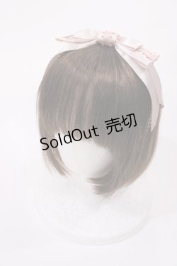 画像1: Innocent World / サテンとピコリボンのカチューシャ  ピンク H-25-11-08-1038-IW-AC-NS-ZH