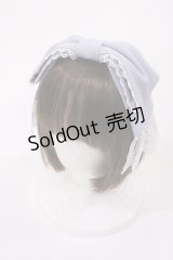 Chalmiere / リボンカチューシャ  サックス H-25-11-08-1039-LO-AC-NS-ZH