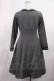 画像2: Fi.n.t / ハイウエスト切替ベロアリボン使いワンピース Free GRAY H-25-11-08-1003-CA-OP-NS-ZH (2)