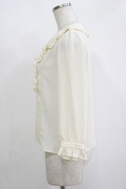 画像2: MILK / ガトーフリルブラウス  アイボリー H-25-11-08-057-ML-BL-KB-ZH