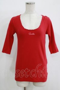 Katie / SWEET POP! tee S RED:SUNDAE H-25-11-08-058-LO-TO-KB-ZT379