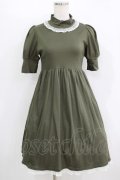 MILK / KATEドレス  カーキ H-25-11-08-007-ML-OP-KB-ZH