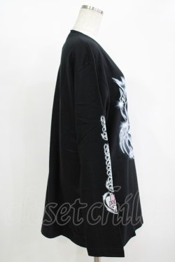 画像4: QOOZA / マイメロディ＆クロミコラボ L/S TEE  ブラック H-25-11-08-065-PU-TO-KB-ZH