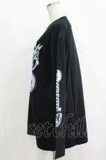 画像2: QOOZA / マイメロディ＆クロミコラボ L/S TEE  ブラック H-25-11-08-066-PU-TO-KB-ZH (2)