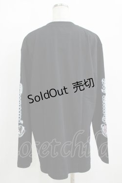 画像3: QOOZA / マイメロディ＆クロミコラボ L/S TEE  ブラック H-25-11-08-069-PU-TO-KB-ZH