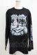 画像1: QOOZA / マイメロディ＆クロミコラボ L/S TEE  ブラック H-25-11-08-070-PU-TO-KB-ZH (1)