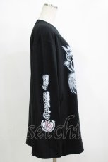 画像4: QOOZA / マイメロディ＆クロミコラボ L/S TEE  ブラック H-25-11-08-071-PU-TO-KB-ZH (4)