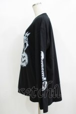 画像2: QOOZA / マイメロディ＆クロミコラボ L/S TEE  ブラック H-25-11-08-072-PU-TO-KB-ZH (2)