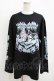 画像1: QOOZA / マイメロディ＆クロミコラボ L/S TEE  ブラック H-25-11-08-073-PU-TO-KB-ZH (1)