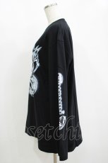 画像2: QOOZA / マイメロディ＆クロミコラボ L/S TEE  ブラック H-25-11-08-073-PU-TO-KB-ZH (2)