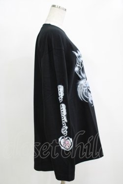 画像4: QOOZA / マイメロディ＆クロミコラボ L/S TEE  ブラック H-25-11-08-073-PU-TO-KB-ZH