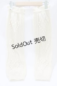 Katie / WINTER HEARTSレッグウォーマー  アイボリー H-25-11-08-074-LO-ZA-KB-ZH
