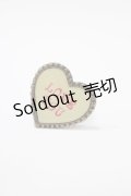 Katie / SWEET HEART ring 約10号 LOVE YOU H-25-11-08-077-LO-AC-KB-ZH