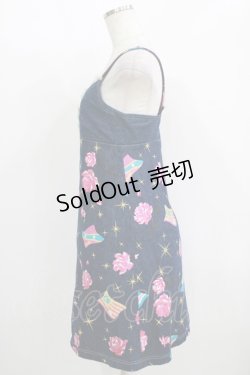 画像2: 【SALE】MILK / プリントデニムキャミワンピース  ブルーデニム H-25-11-08-010-ML-OP-KB-ZT383