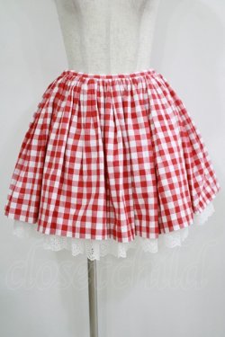 画像1: Katie / AMERICAN PIE panier skirt  レッド H-25-11-08-015-LO-SK-KB-ZH