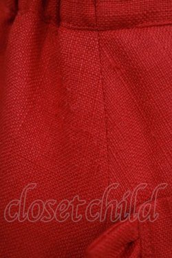 画像4: Katie / CAFE CHIC high waist skirt  レッド H-25-11-08-016-LO-SK-KB-ZH