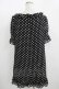 画像3: MILK / シャーリングドットdress  ブラック H-25-11-08-022-ML-OP-KB-ZH (3)