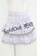 QOOZA / Kuromi mini skirt  ラベンダー H-25-11-08-024-PU-SK-KB-ZH
