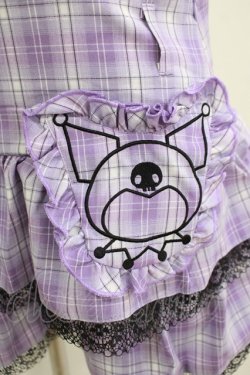 画像4: QOOZA / Kuromi mini skirt  ラベンダー H-25-11-08-025-PU-SK-KB-ZH