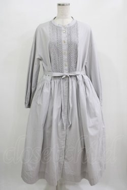 画像1: Jane Marple / Winter laceピューリタンドレス  シルバーグレイ H-25-11-09-1001-JM-OP-KB-ZH