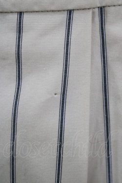 画像5: Jane Marple / バッククロスドミトリースカート  light beige-stripe H-25-11-09-1002-JM-OP-KB-ZH