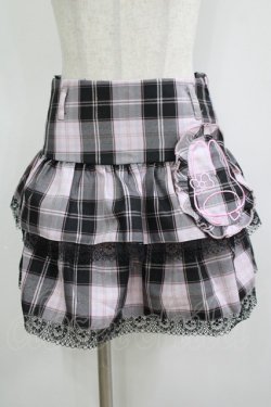 画像1: QOOZA / My Melody mini skirt  ピンク H-25-11-09-1026-PU-SK-KB-ZH