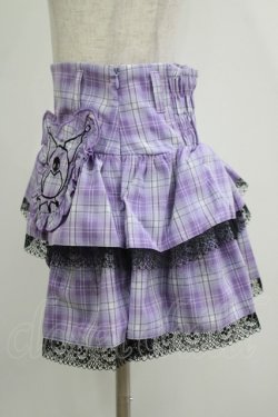 画像2: QOOZA / Kuromi mini skirt  ラベンダー H-25-11-09-1030-PU-SK-KB-ZH