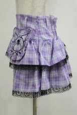画像2: QOOZA / Kuromi mini skirt  ラベンダー H-25-11-09-1031-PU-SK-KB-ZH (2)