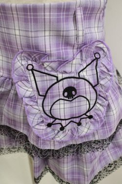 画像4: QOOZA / Kuromi mini skirt  ラベンダー H-25-11-09-1031-PU-SK-KB-ZH