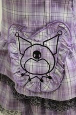 画像4: QOOZA / Kuromi mini skirt  ラベンダー H-25-11-09-1032-PU-SK-KB-ZH (4)