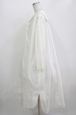 画像2: Jane Marple Dans Le Salon / French marine collar shirt dress  off white H-25-11-09-1003-JM-OP-KB-ZH