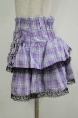 画像2: QOOZA / Kuromi mini skirt  ラベンダー H-25-11-09-1033-PU-SK-KB-ZH (2)