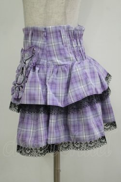 画像2: QOOZA / Kuromi mini skirt  ラベンダー H-25-11-09-1033-PU-SK-KB-ZH