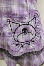 画像4: QOOZA / Kuromi mini skirt  ラベンダー H-25-11-09-1033-PU-SK-KB-ZH (4)