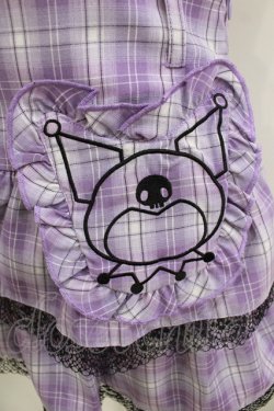 画像4: QOOZA / Kuromi mini skirt  ラベンダー H-25-11-09-1033-PU-SK-KB-ZH