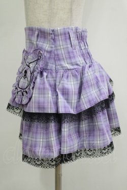画像2: QOOZA / Kuromi mini skirt  ラベンダー H-25-11-09-1034-PU-SK-KB-ZH
