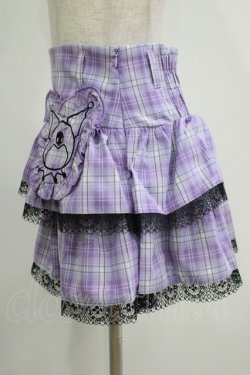 画像2: QOOZA / Kuromi mini skirt  ラベンダー H-25-11-09-1035-PU-SK-KB-ZH