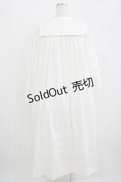 画像3: Jane Marple Dans Le Salon / French marine collar shirt dress  off white H-25-11-09-1003-JM-OP-KB-ZH