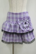画像1: QOOZA / Kuromi mini skirt  ラベンダー H-25-11-09-1037-PU-SK-KB-ZH (1)