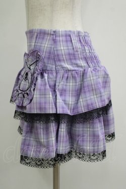 画像2: QOOZA / Kuromi mini skirt  ラベンダー H-25-11-09-1037-PU-SK-KB-ZH