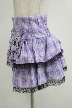 画像2: QOOZA / Kuromi mini skirt  ラベンダー H-25-11-09-1038-PU-SK-KB-ZH
