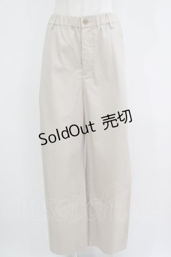 画像1: Jane Marple Dans Le Salon / コットンパンツ  ベージュ H-25-11-09-1039-JM-PA-KB-ZH