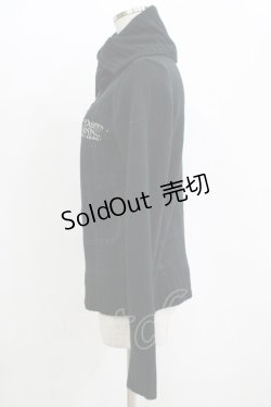 画像2: h.ANARCHY / チェックプリントニットカーディガン  ブラック H-25-11-09-1047-HN-TO-KB-ZH