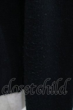 画像4: h.ANARCHY / チェックプリントニットカーディガン  ブラック H-25-11-09-1047-HN-TO-KB-ZH