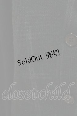 画像5: h.ANARCHY / チェックプリントニットカーディガン  ブラック H-25-11-09-1047-HN-TO-KB-ZH