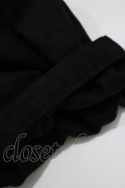 画像4: PEACE NOW / ドットフリルパフワンピース M 黒 H-25-11-09-1004-PU-OP-KB-ZH