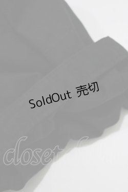 画像4: PEACE NOW / ドットフリルパフワンピース M 黒 H-25-11-09-1004-PU-OP-KB-ZH