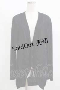 BPN FOR MEN / シアードットカーディガン  黒 H-25-11-09-1050-GO-TO-KB-ZH